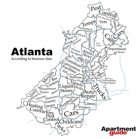 Atlanta On Map Gadgets 2018