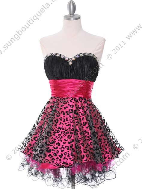 This Sassy Strapless Cocktail Dress Features Sweetheart Neckline With Gems And Beads Flowi