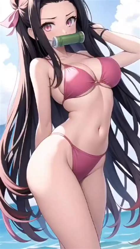 🔥nezuko🔥 Kimetsu No Yaiba Fypシ゚viral Fypシ゚ Xanimer Edit Sexy Hot Animeart Anime