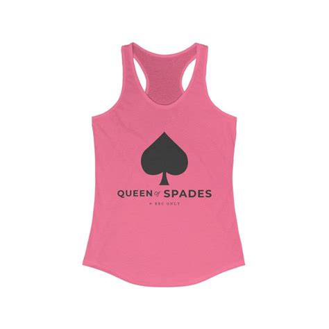 Qos Tank Top Queen Of Spades Bbc Only Shirt Hotwife Etsy