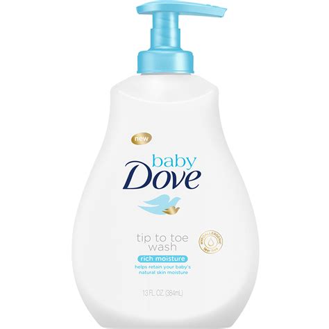 Baby Dove Tip To Toe Wash Rich Moisture 13 Oz 3 Pack
