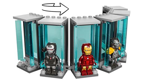 Lego Marvel Super Heroes Iron Man Armoury 76216