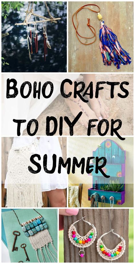 Boho Summer Crafts Boho Crafts To Diy For Summertime