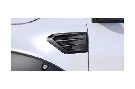 2019 2020 Ford Ranger Air Design Satin Black Fender Vents Fo26a25