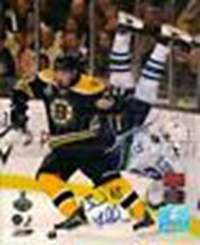 Brad Marchand Boston Bruins Signed 2011 Stanley Cup Finals Sedin Flip