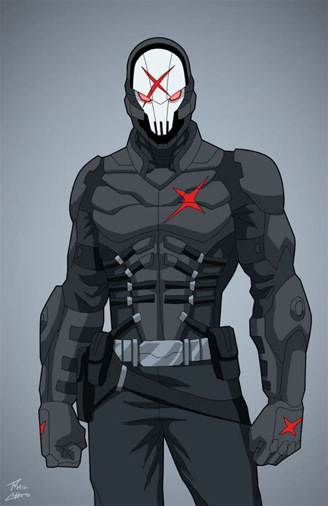 Red X Commission By Phil Cho Art Cómics De Batman Personajes Comic