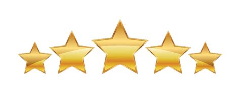 5 Star Rating Transparent Png All