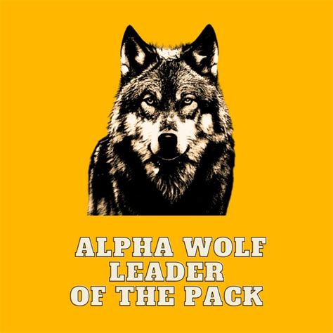 leader as an alpha wolf