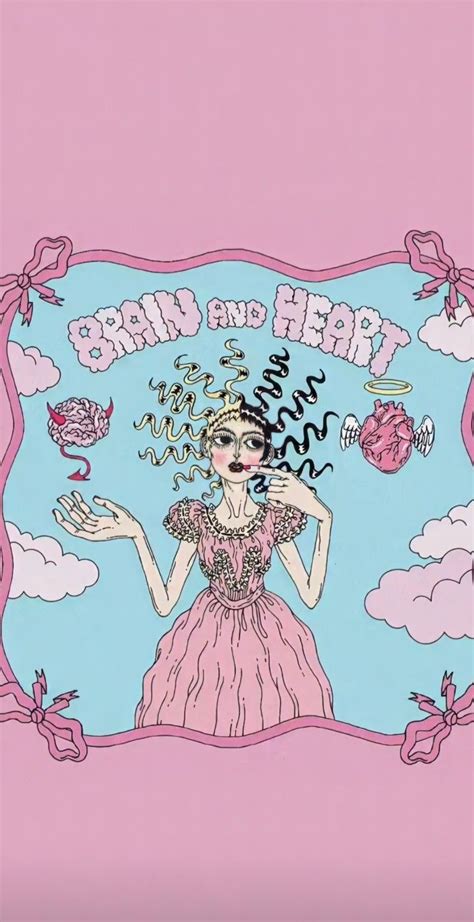 Melanie Martinez Brain And Heart Melanie Martinez Drawings Melanie