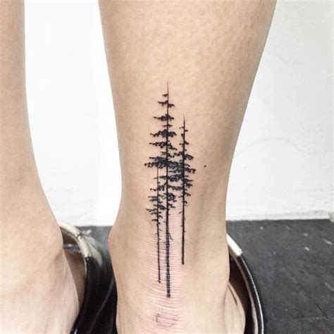 14 Pine Tree Tattoo Designs Ideas Design Trends Premium Psd