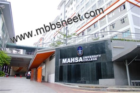 The faculty of medicine of mahsa university is proud to have international students who add value to academic and cultural experience in the faculty. MAHSA University Faculty of Medicine, Malaysia - MBBS ...