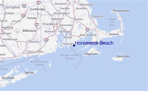 Horseneck Beach Campground Map