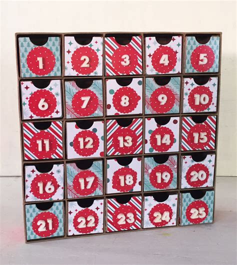 Diy Kids Christmas Countdown Calendar Cathie Filians Handmade Happy Hour
