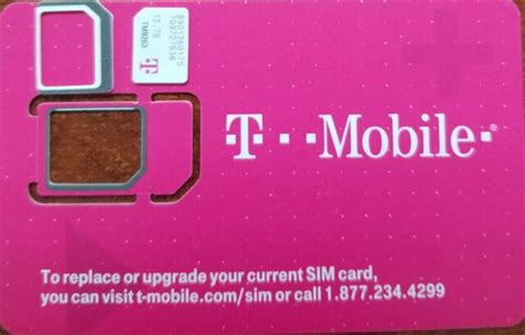 Lot Of 10 T Mobile 4g Lte Factory Triplecut Sim Card Tmobile 3 In 1