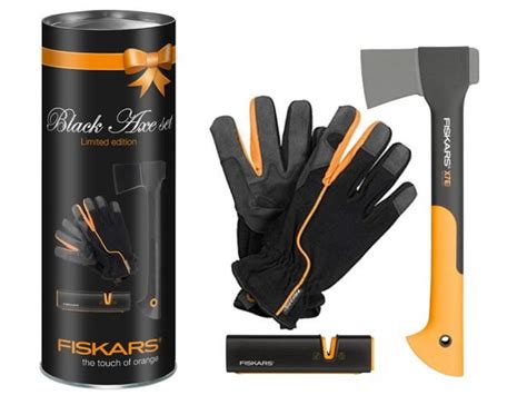 Limited Edition Black Axe T Set Fiskars Axes And Forestry Tools
