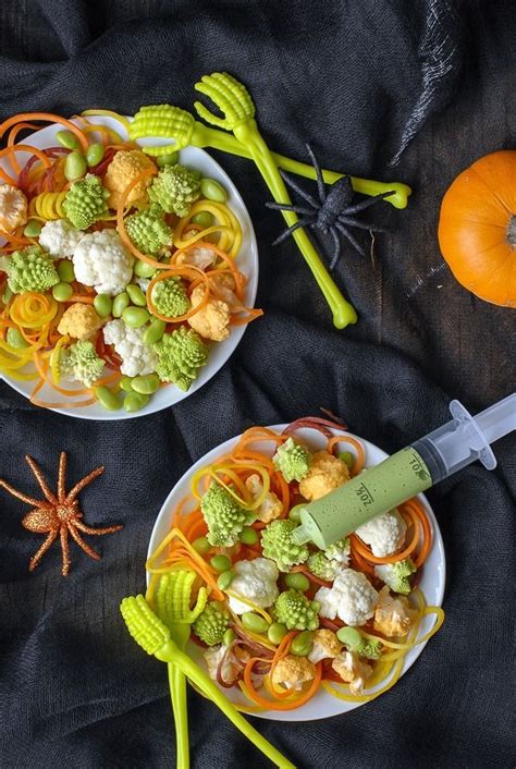 Freaky Healthy Halloween Salad Halloween Side Dishes Recipes