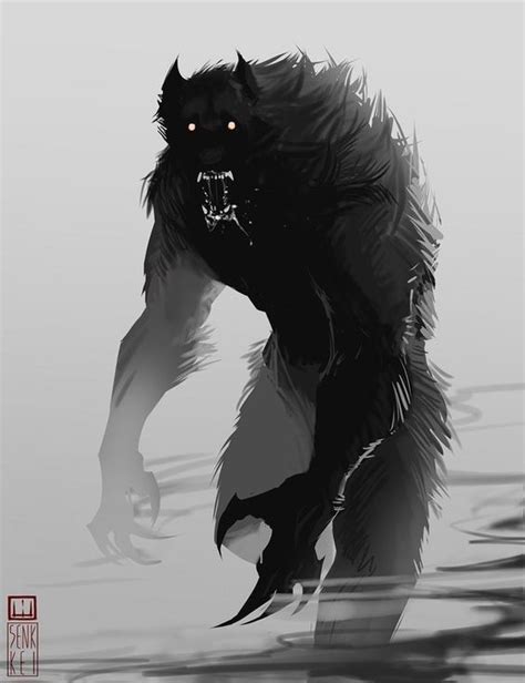 Pin By 2d X On Horror Monsters Werewolf Werewolf Art Fantasy Creatures