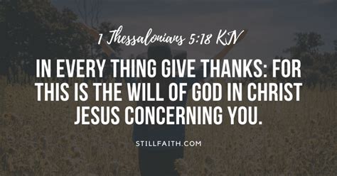 100 Bible Verses About Being Thankful Kjv Stillfaith