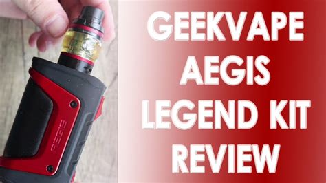 Geekvape Aegis Legend Kit Review ️🚭 Youtube