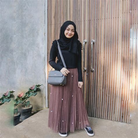 ootd hijab outfit remaja lengkap