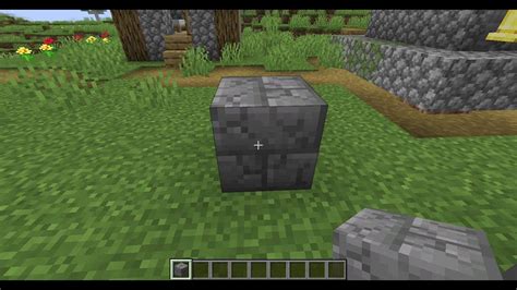 How To Create Cracked Stone Bricks In Minecraft Youtube