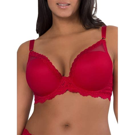 Curvy Plunge Light Lined Bra With Added Support Stylesa989