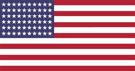 Flag Of Usa With 60 Stars If All The Territories Guam Pr Usvi Nmi