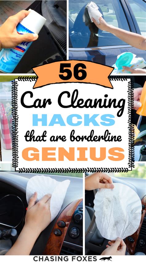 56 Car Cleaning Hacks Car Cleaning Hacks Car Cleaning Diy Car Cleaning