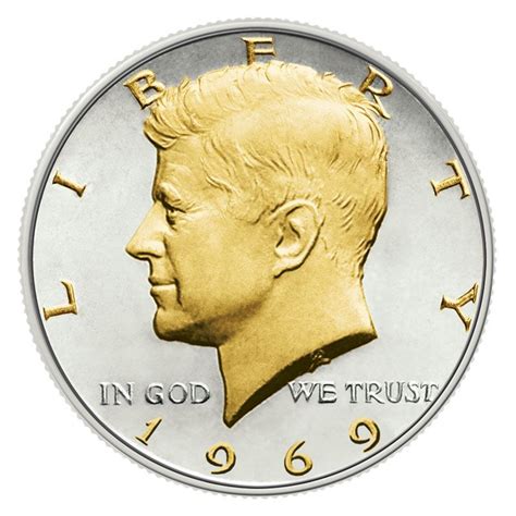 Gold And Silver Kennedy Half Dollars The Danbury Mint Half Dollar