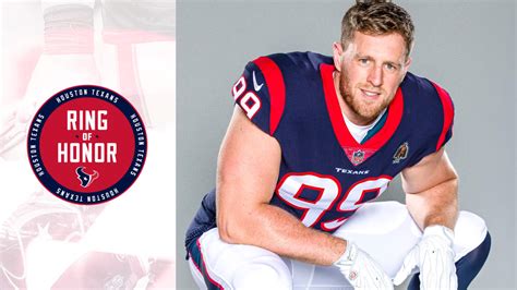 Houston Texans To Induct J J Watt Into Ring Of Honor