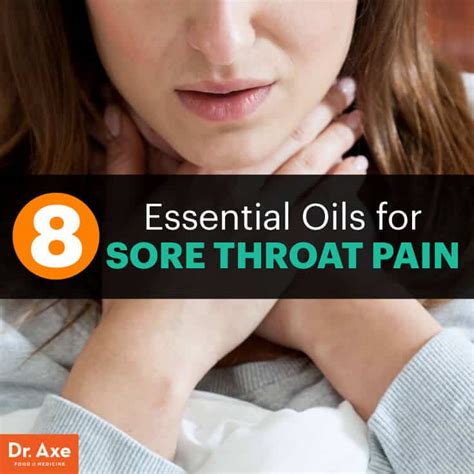 8 Essential Oils For Sore Throat Pain Conscious Life News