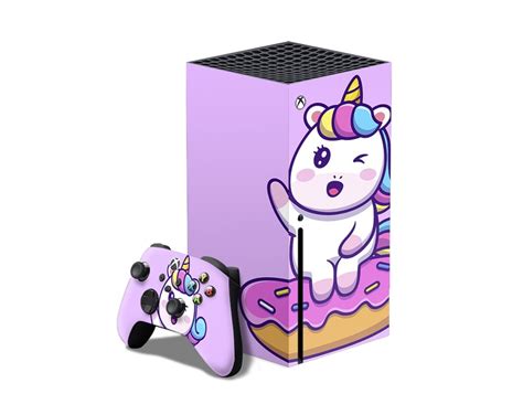 Magic Unicorn Skin Xbox Series S Cartoon Decal Xbox One X S Etsy Finland