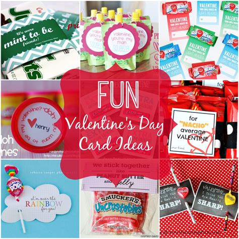 Inexpensive valentine gifts for friends. Valentine's Day DIY & Printable Cards - FTM