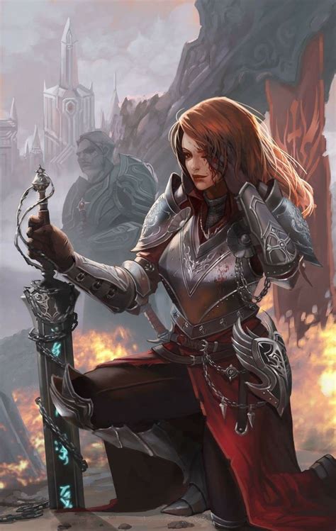 Pin By Jason Gray On Possíveis Personagens Novos Para Rpg Fantasy Female Warrior Fantasy