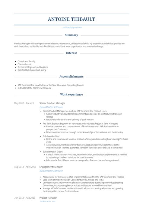 Engagement Manager Resume Samples And Templates Visualcv