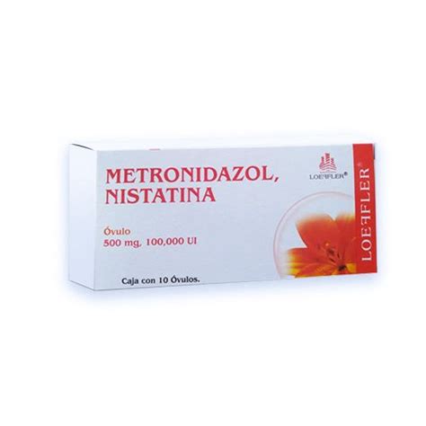 Metronidazol Nistatina Loeffler 10 Ovulos Farmasuper