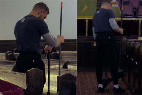 Mirror Fighting On Twitter Conor McGregor Swept Floors In A Church As