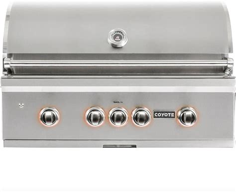 Coyote C1DBNG 12 Inch Built-in Double Side Burner with 2 15,000-BTU