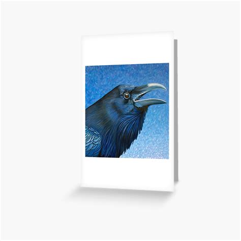A Ravens Prayer Greeting Card For Sale By Birdie9655 Redbubble