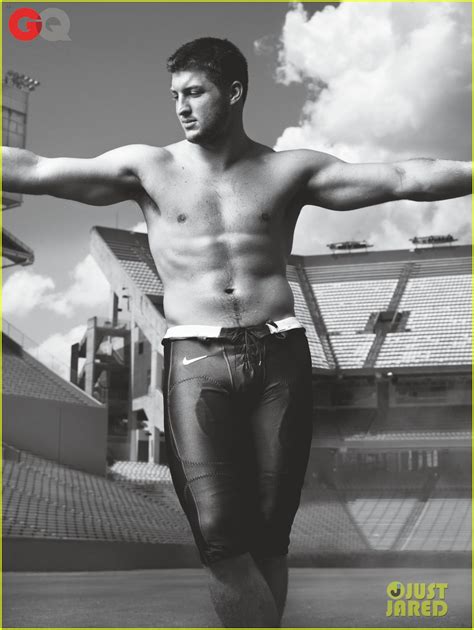 Tim Tebow Shirtless For Gq September Photo Magazine Shirtless Pictures