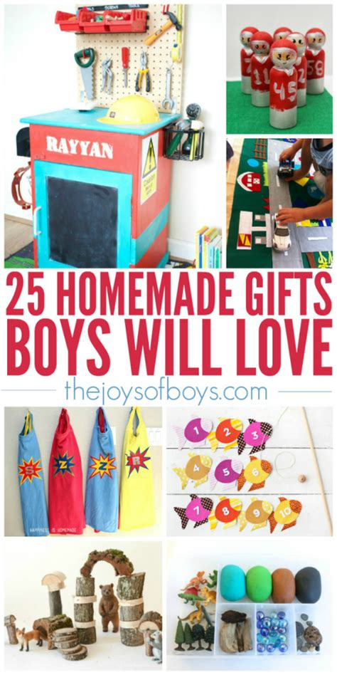 Maybe you would like to learn more about one of these? 25 Homemade Gifts Boys Will Love | Gift Ideas for Boys