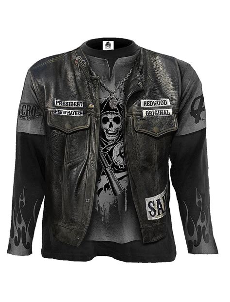 Sons Of Anarchy Jax Vest Long Sleeve T Shirt Boxlunch