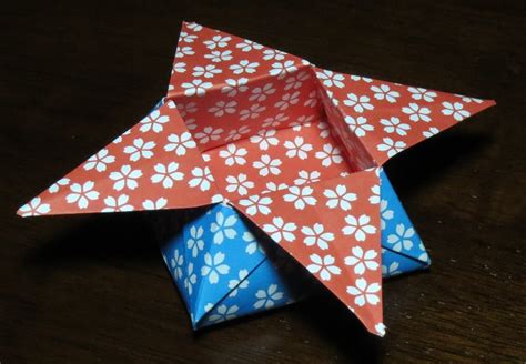 Flower Box Printable Origami Instructions