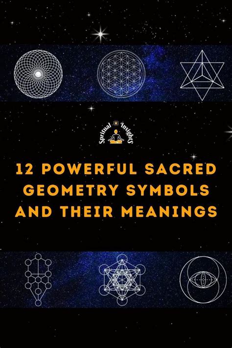 12 Powerful Sacred Geometry Symbols And Their Meanings Sacred Geometry