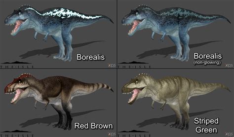 The Isle T Rex Skin Pack 2 By Phelcer On Deviantart