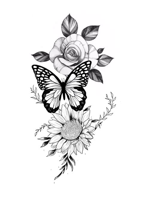Floral Cute Tattoos Pattern Tattoo Floral Tattoo Sleeve