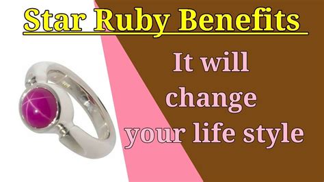 Amazing Benefits Of Wearing Star Rubyl Life Changing Stone Gemstone