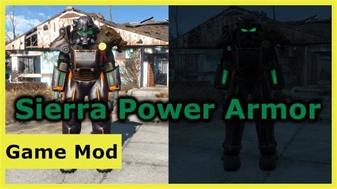 Fallout 4 Mod Sierra Power Armor Youtube