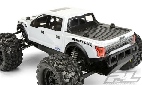 Pro Line 2017 Ford F 150 Raptor Clear Body For The Pro Mt Rc Car Action