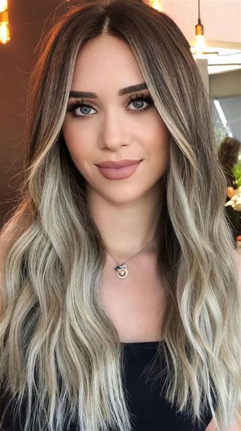 Spring Hair Color Ideas Styles For Bright Blonde Balayage